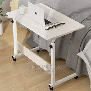 Adjustable Laptop Table With Wheels