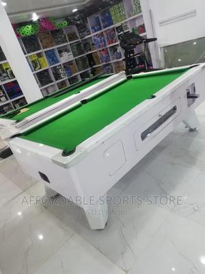 7ft Marble Coin Snooker With Accessories
