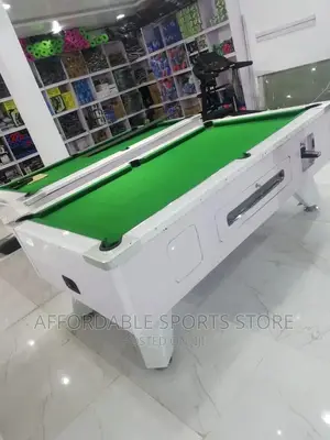 7ft Marble Coin Snooker With Accessories