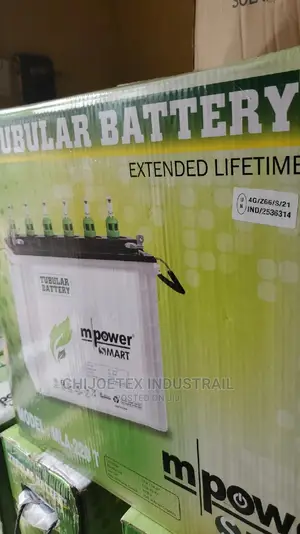 Original Tubular Solar Battery.