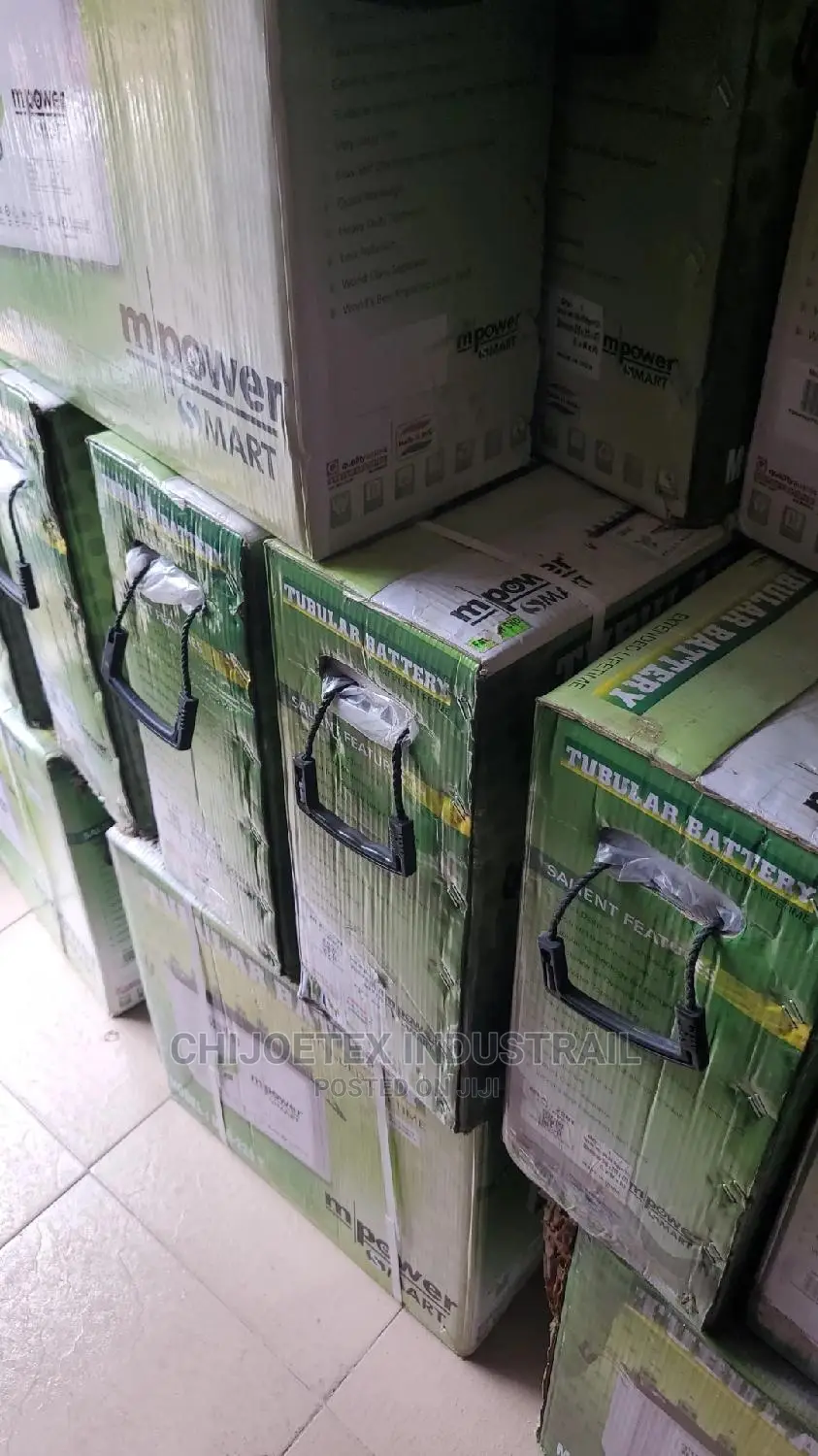 Original Tubular Solar Battery.