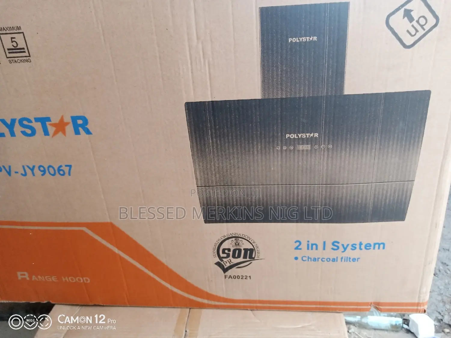 Polystar Cooker Hood Plasma 2in1