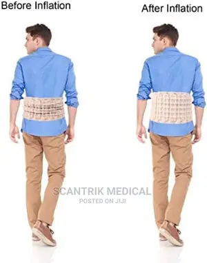 Portable Decompression Back Belt Home Lumbar Traction Device