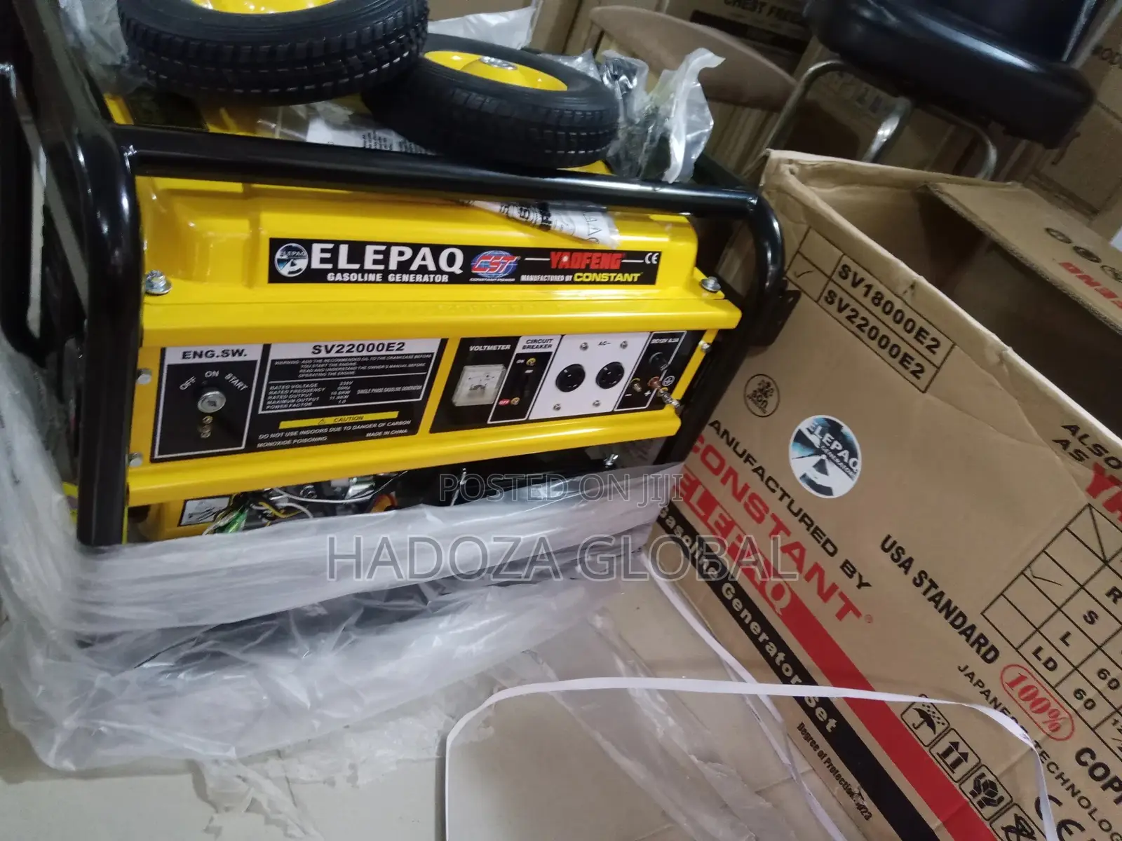Elepaq 11kva SV22000E2 Key Start Generator,100% Copper
