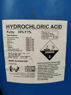 Hydrochloric Acid (HCL) 35%