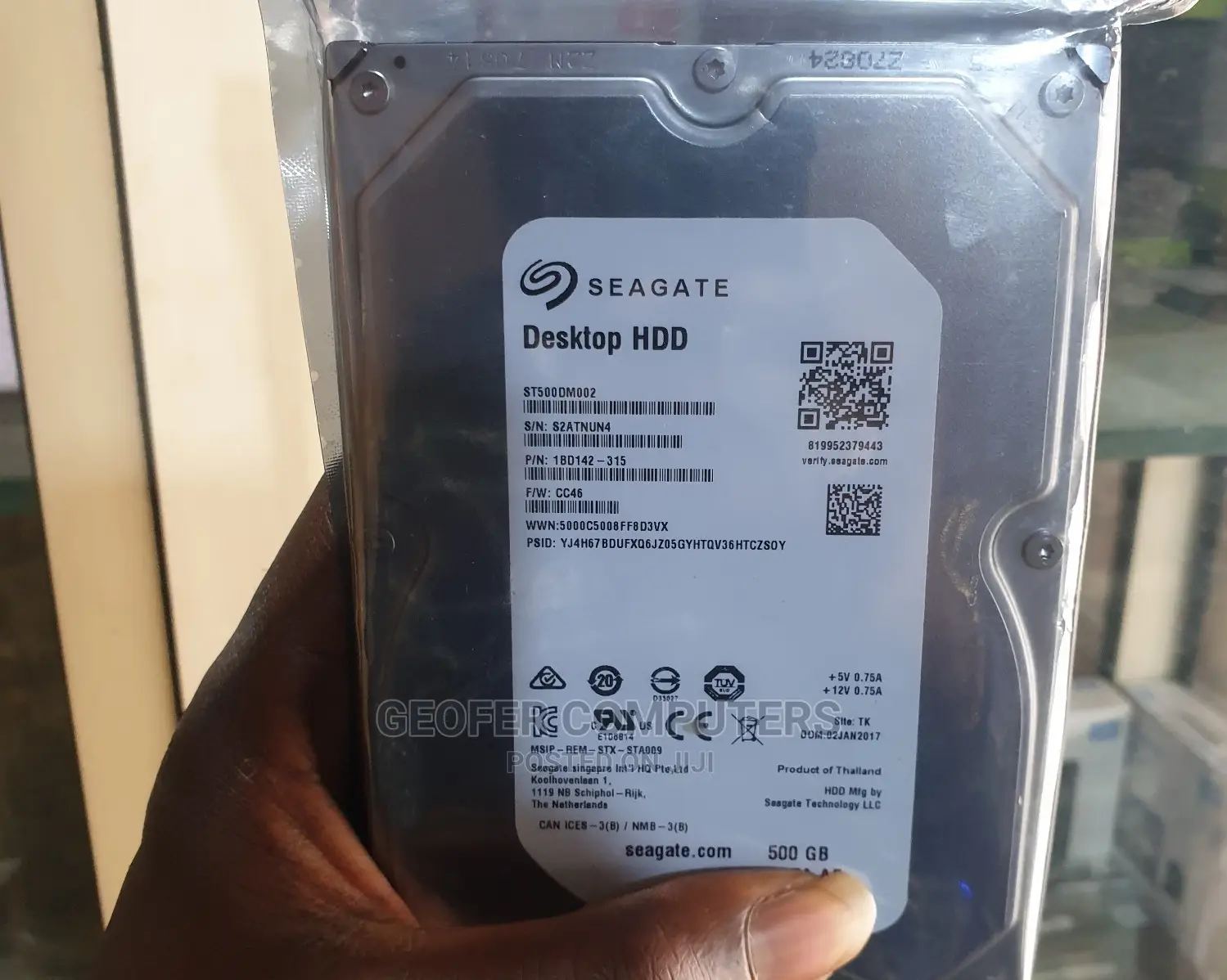 Ide Dekstop 500gb Hard Disk