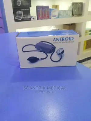 Aneroid Sphygmomanometer Blood Pressure Measure Kit Cuff