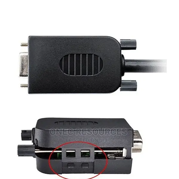 DB9 Breakout Connector to Wiring Terminal RS232 D-Sub Male S