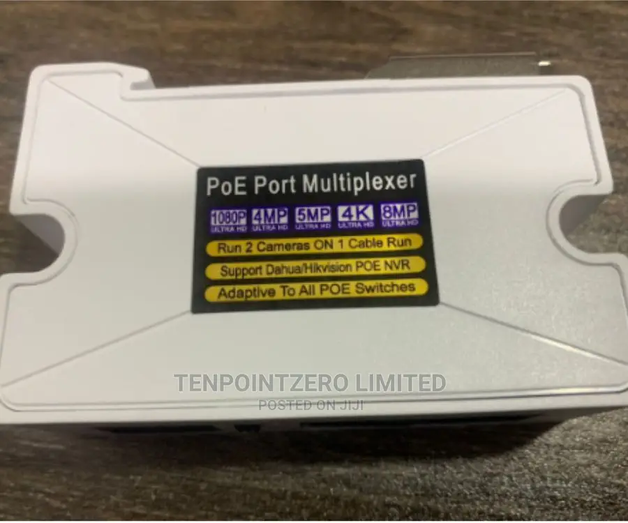 RJ45 Ethernet Cable Combiner Splitter Multiplexer, 1cable Fo