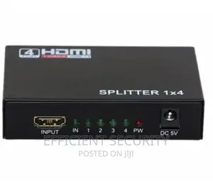 Hdmi Splitter 1x4 4 Port Full Hd Hub Repeater Amplifier