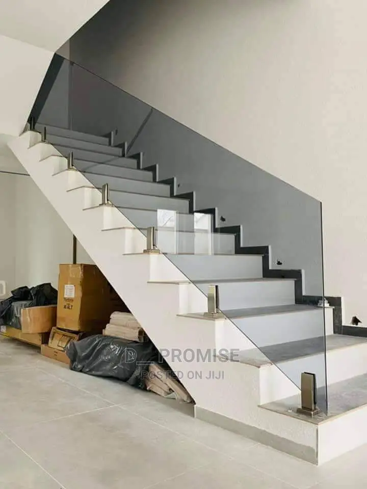 Stainless Rails Frameless Glass