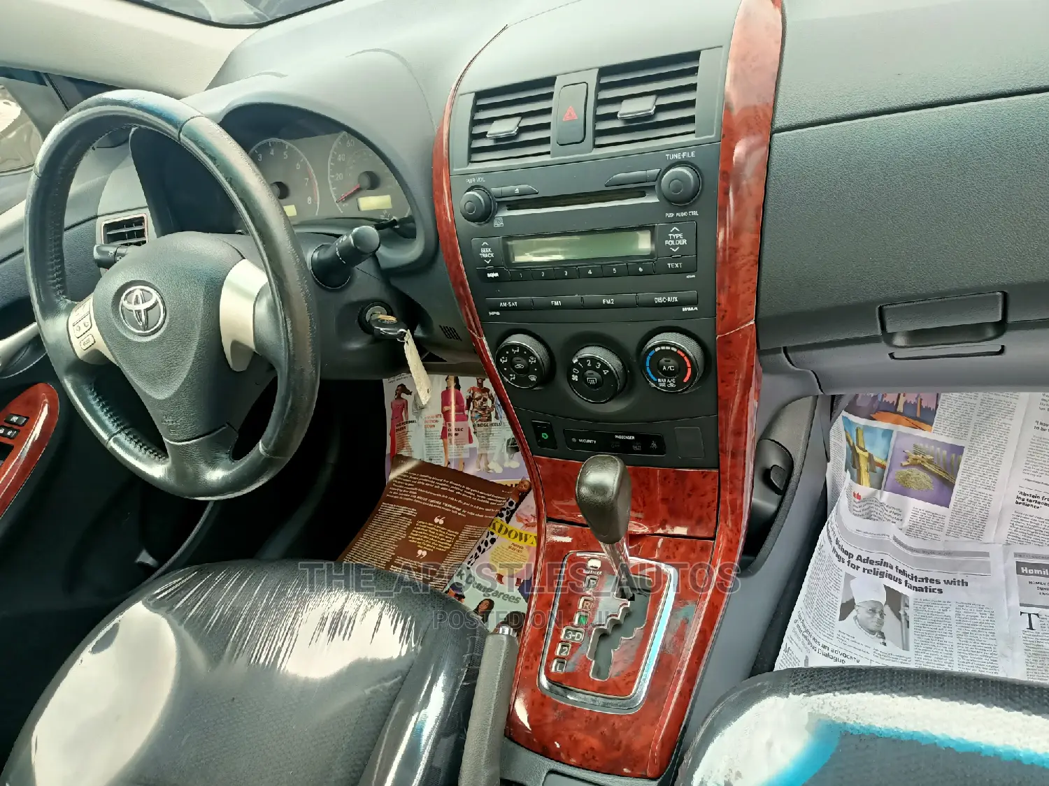 Toyota Corolla 2009 Gray