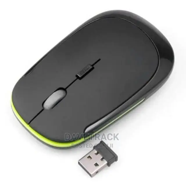 HP Ultra Slim Wireless 2.4ghz USB Optical Mouse - Black