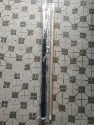 Snooker Cue Stick Black and White 0034