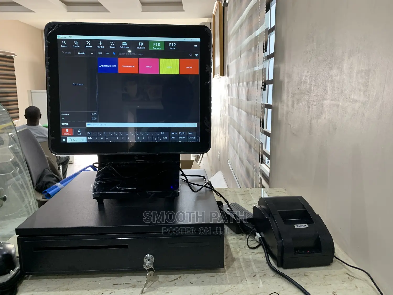 Full KIT Touch Screen Point of Sales System and Software