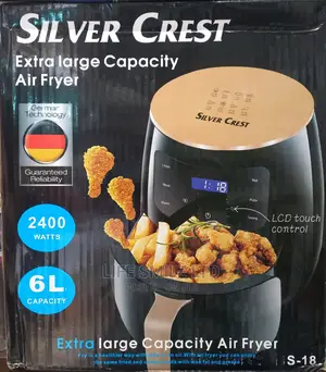 Silver Crest Air Fryer - 6L - 2400W