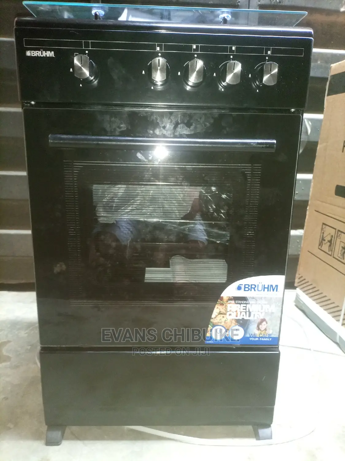 Bruhm Gas Cooker 4 Burner
