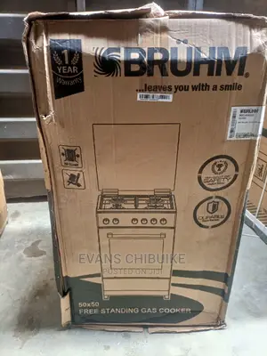 Bruhm Gas Cooker 4 Burner