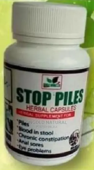Edible Herbs Capsule for Pile Blood in Stool Anal Sore