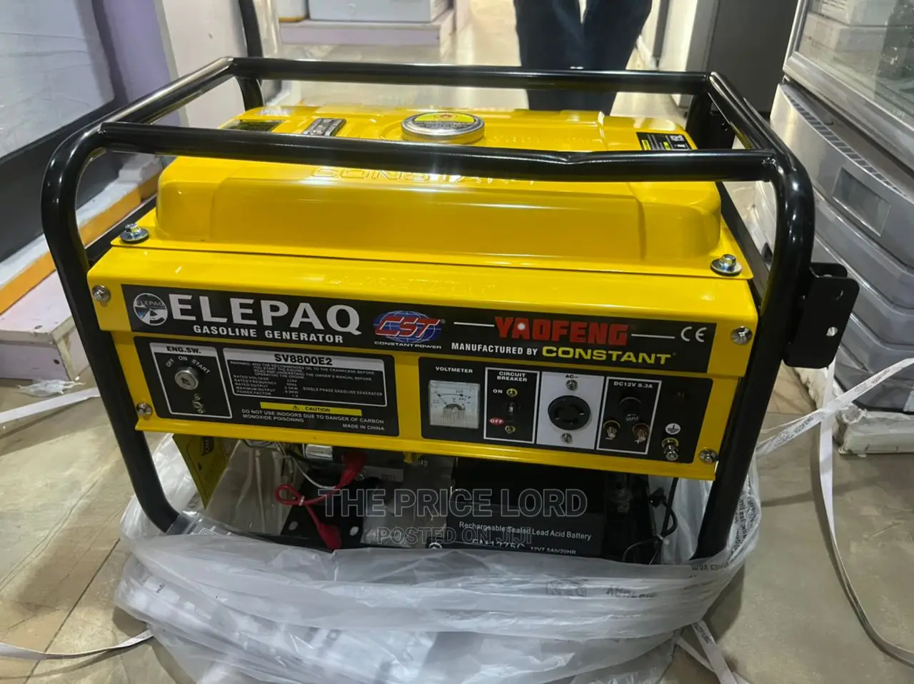 Elepaq Constant 5KVA Generator