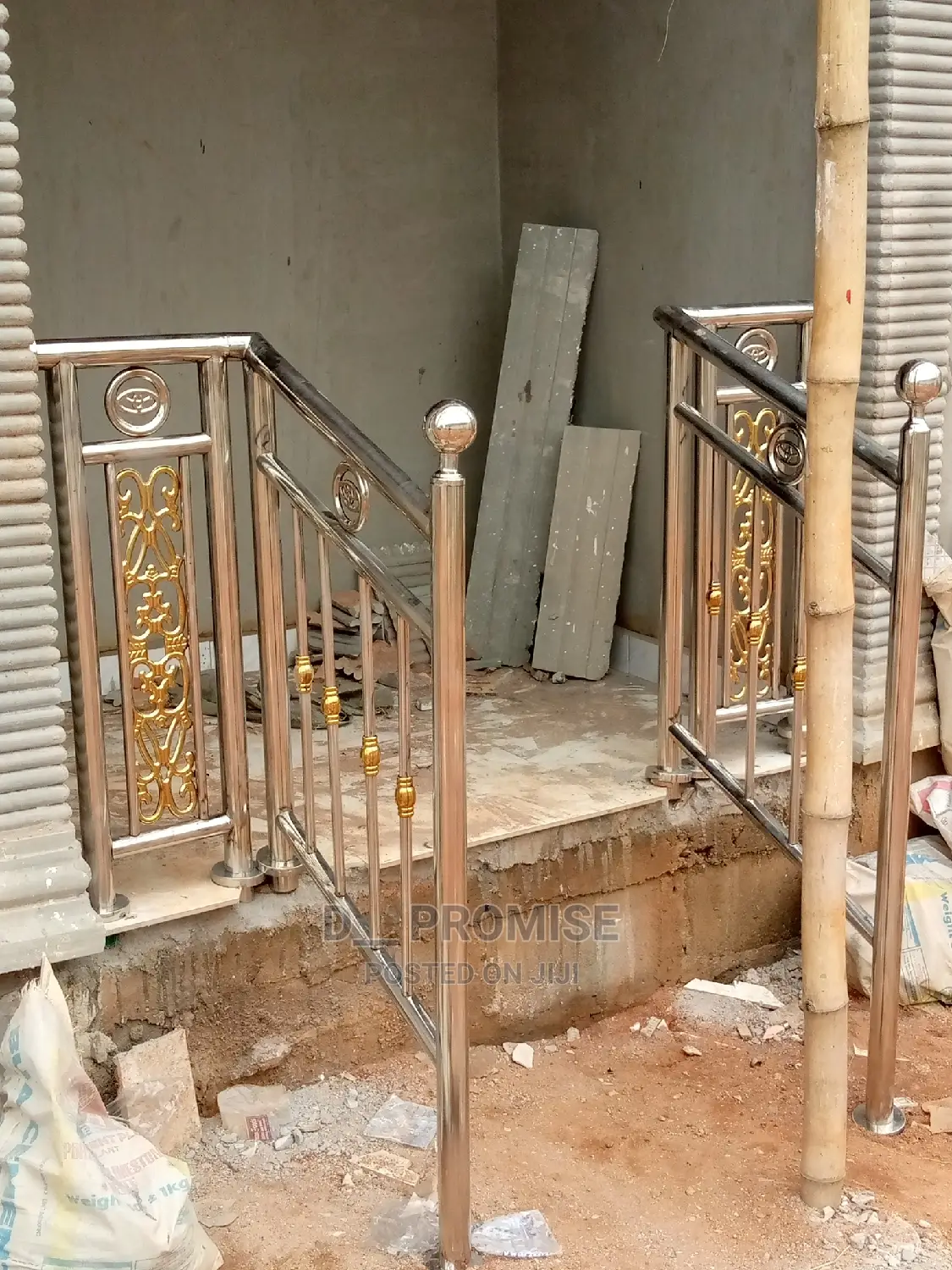 Design Gold Stainless Handrails