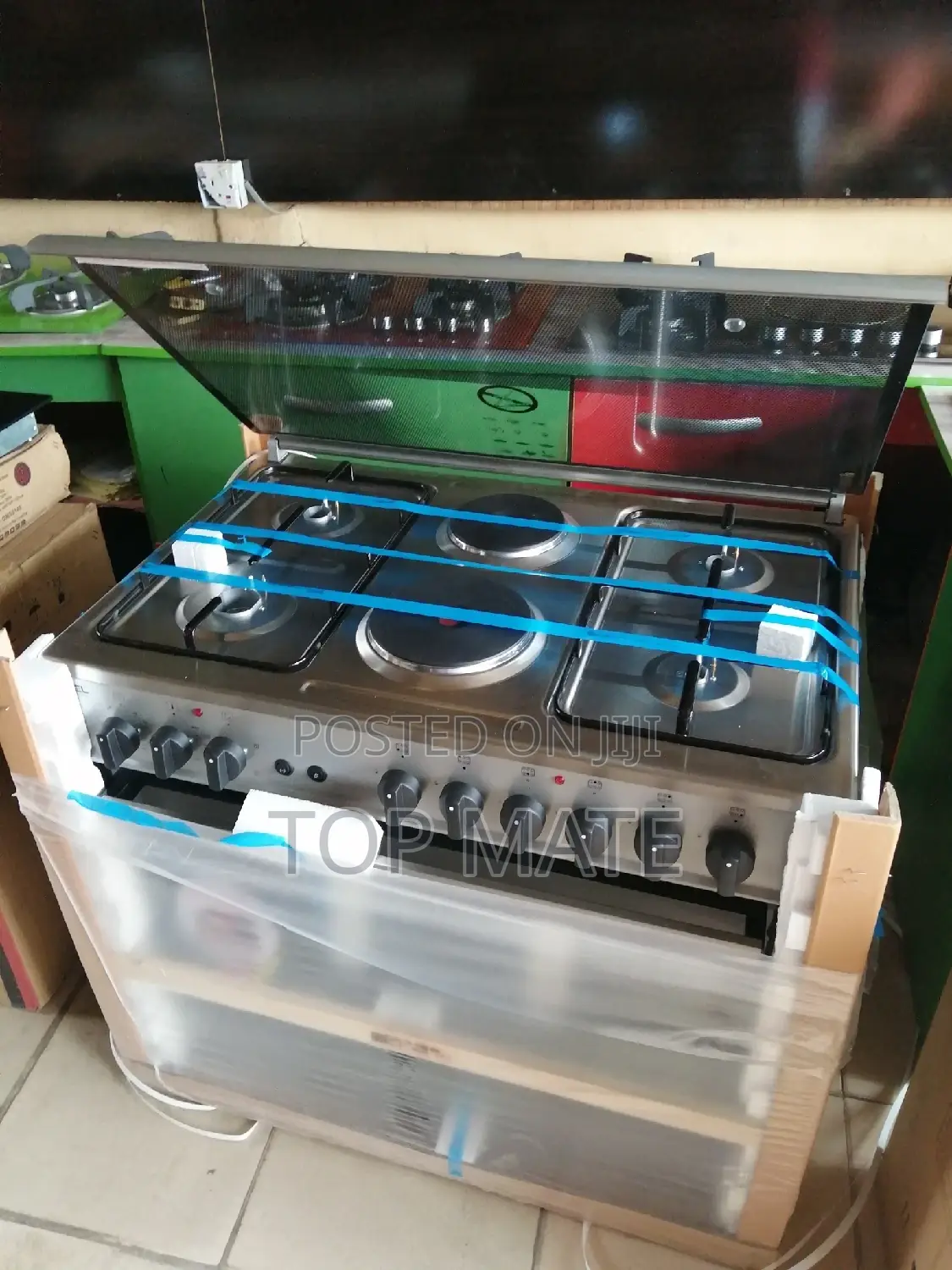 90cm Standing Gas and Electric Cooker