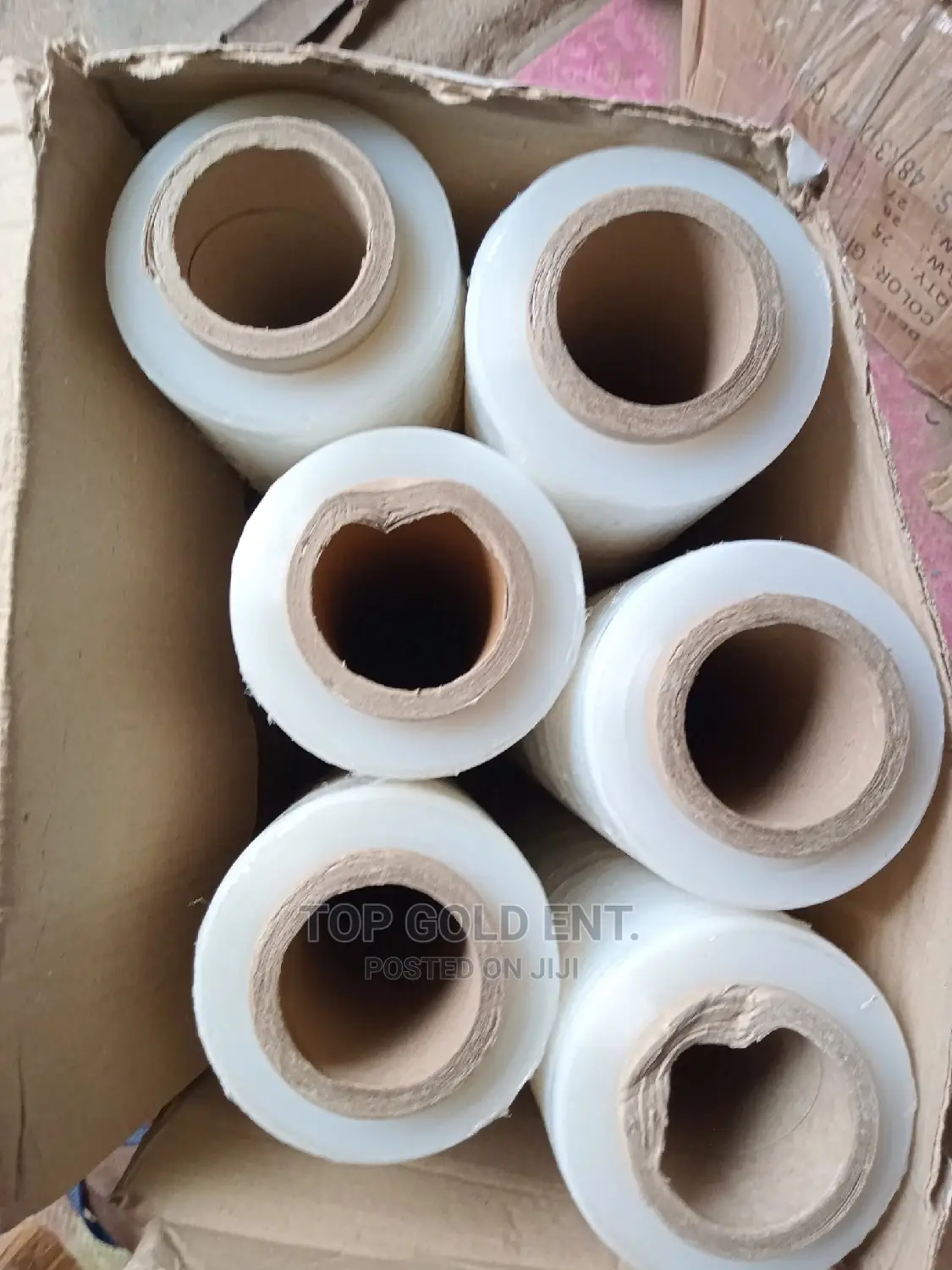 Wrapping Nylon/ Shrink Wrap (6 Rolls. 2.5kg)