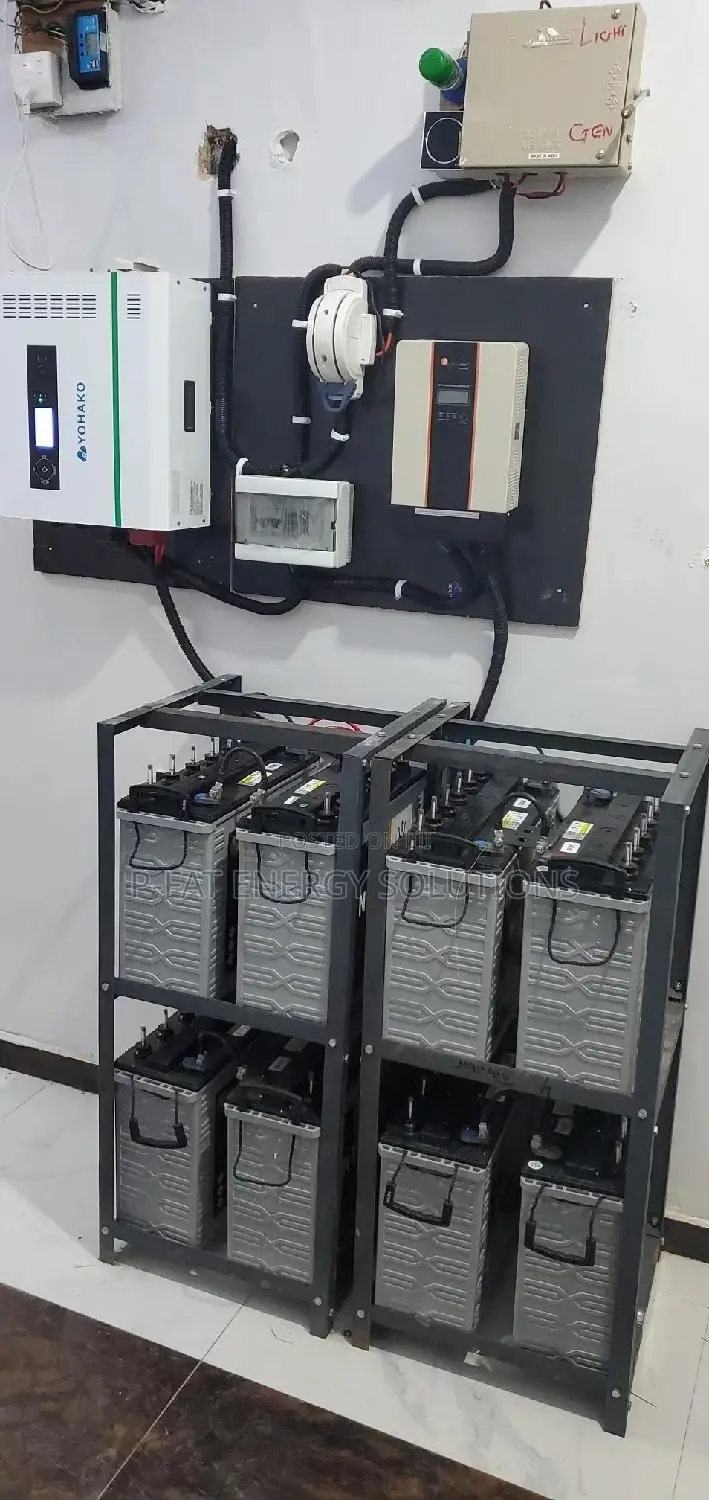 10kva 8batteries 18panels Solar Insulation