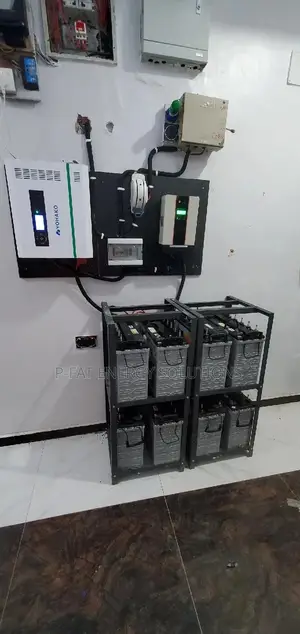 7.5kva 8batteries 18panels Solar System