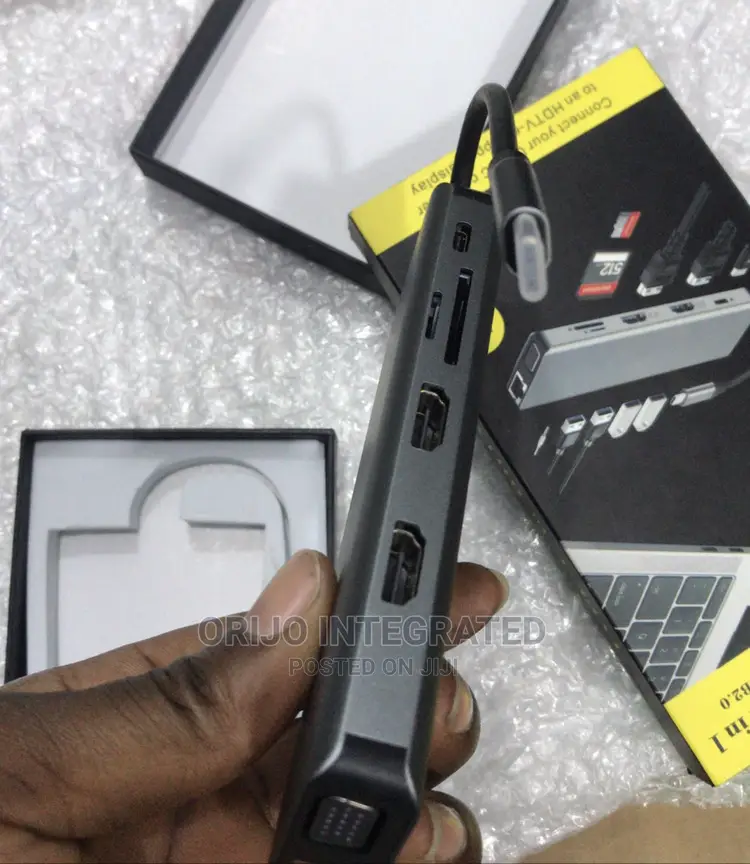 Type-C to HDTV 12 in 1 Adapter