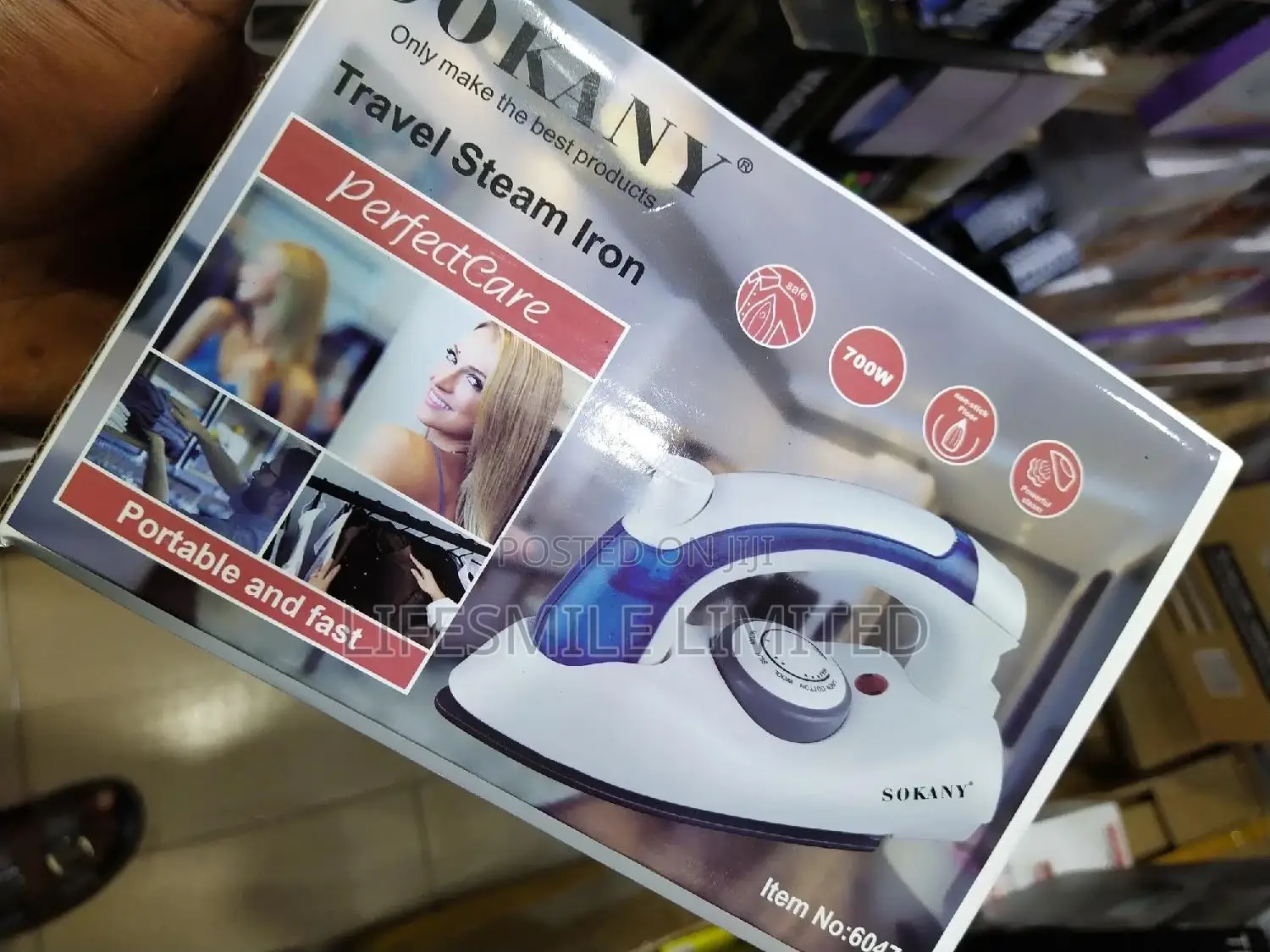 Foldable Travel Steam Iron