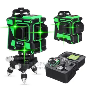 12 Lines Laser Level Cross 3D Green Line Laser