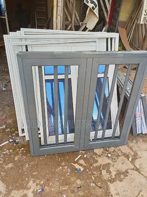 Gray Casement Windows