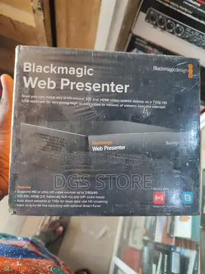 Blackmagic Web Presenter