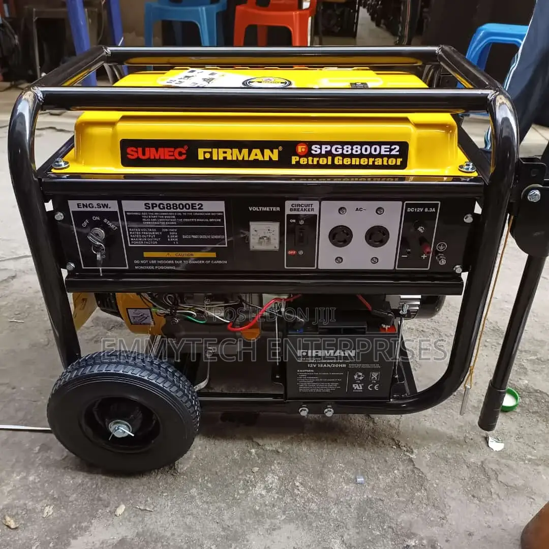 Sumec Firman Generator 88000E2 Set 10.00kva