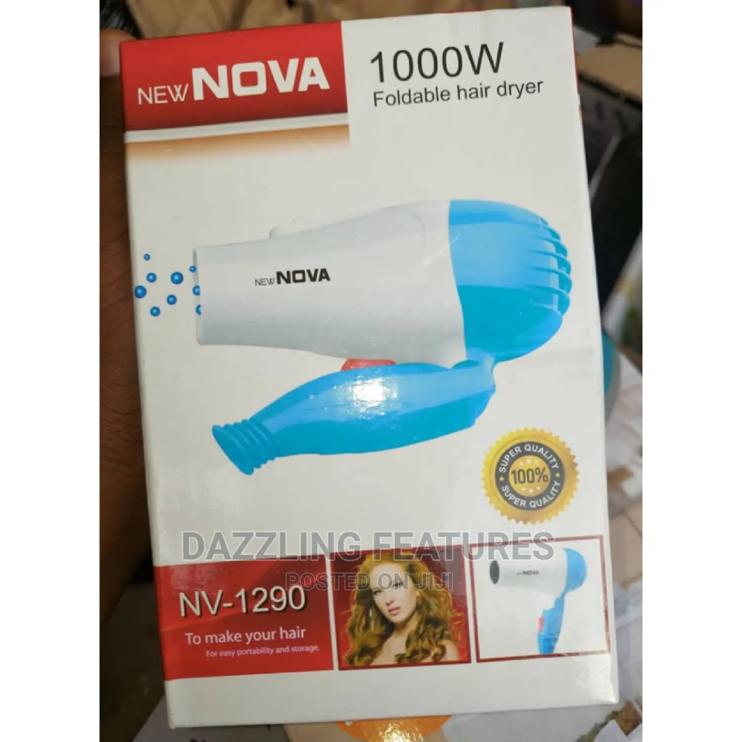 Foldable Nova Hairdryer