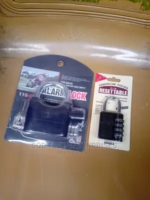 Alarm and Password Padlock Together