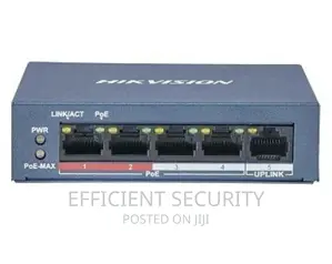 Hikvision 4 Poe Switch DS-3E0105P-E(C)