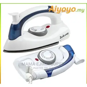 Sokany Foldable Travel Steam Iron + Protective Ironing Mes
