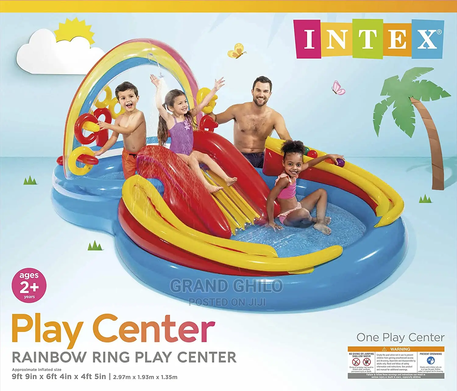 Intex Rainbow Ring Play Center