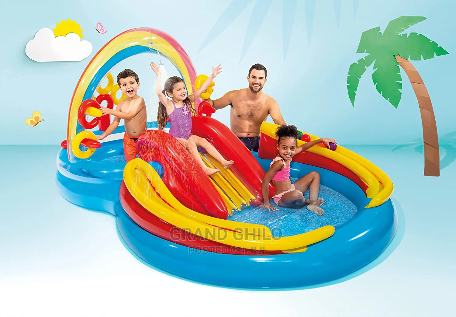 Intex Rainbow Ring Play Center