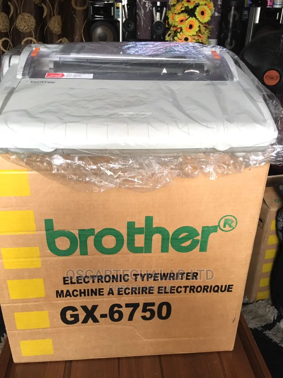 Brother Electronic Typewriter Model Gx-6750