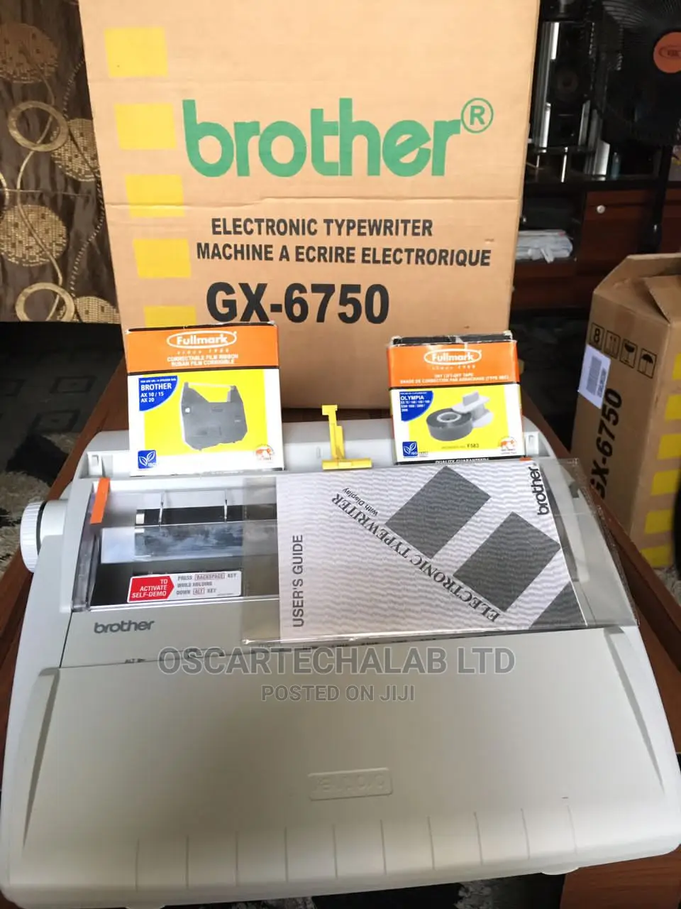 Brother Electronic Typewriter Model Gx-6750