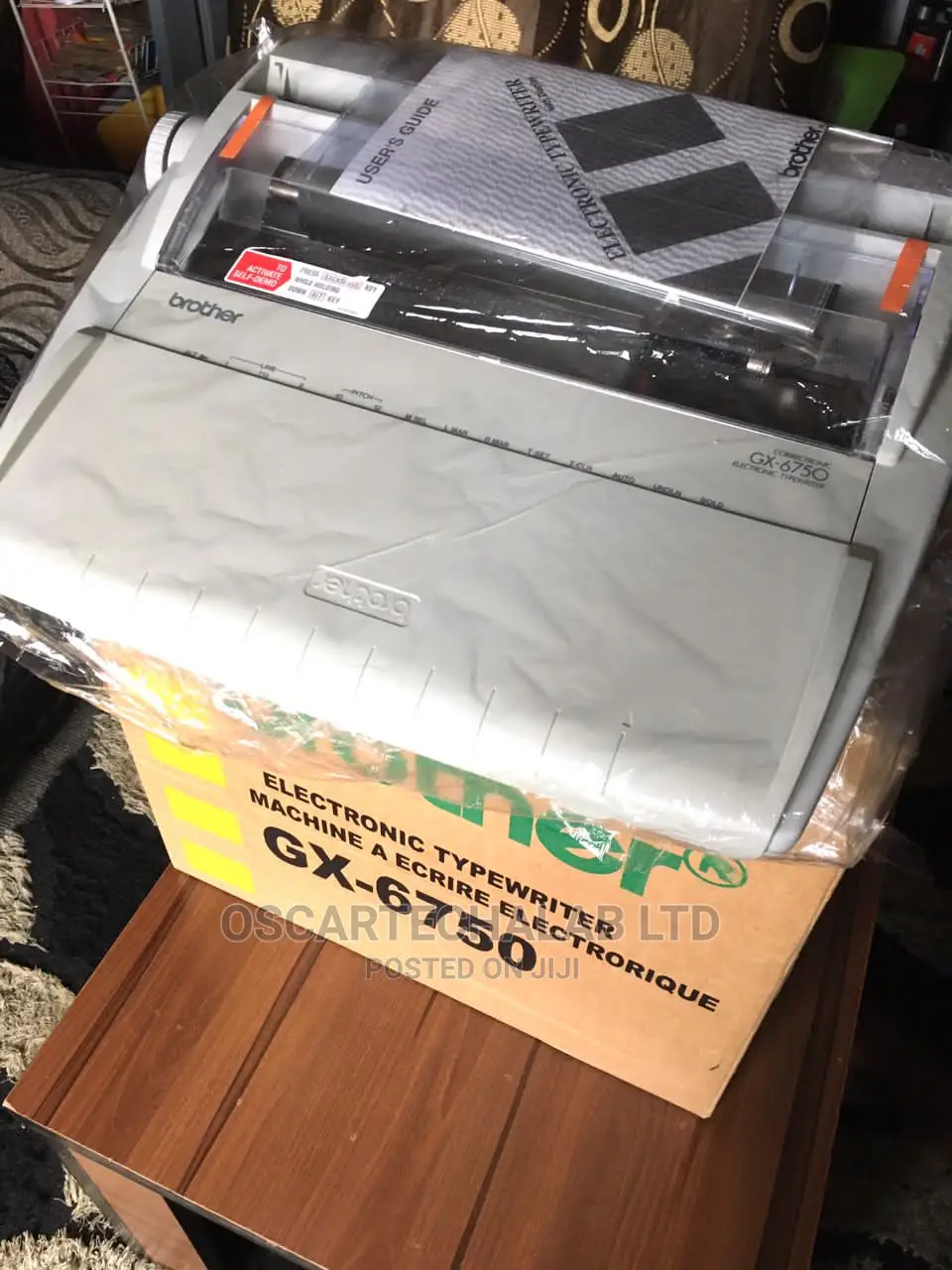 Brother Electronic Typewriter Model Gx-6750