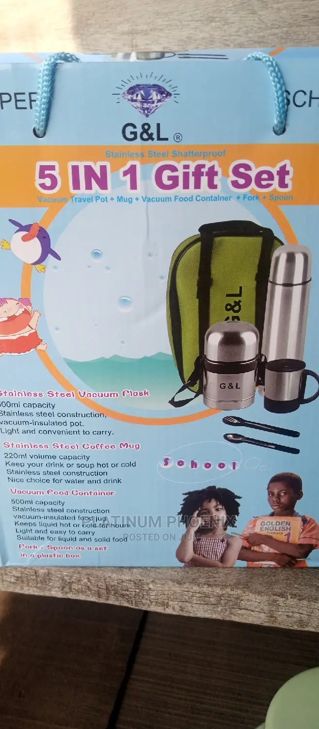 5in1 Eurosonic Flask Set