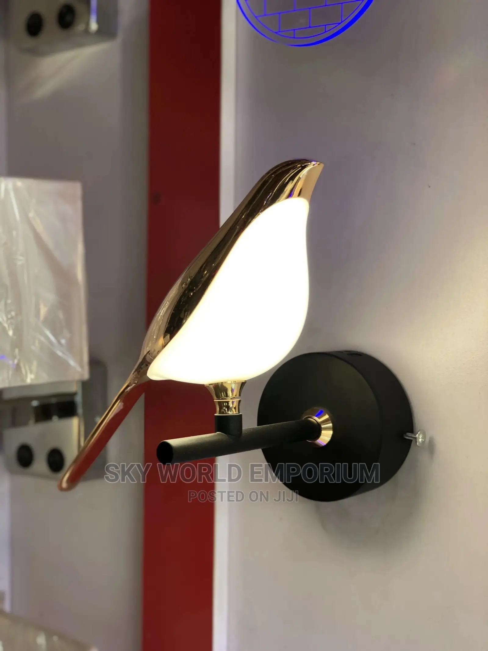Modern Wall Lamp Magpie Bird Model Light