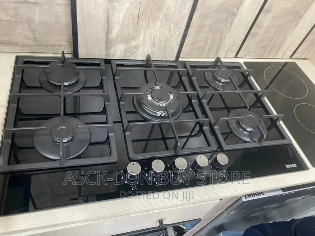 Image 5burner Built-in Cooker With Thick Pot Carrier