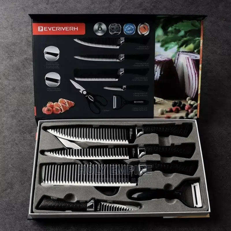 Good Quality 6 PCS Knife Set Gift Set