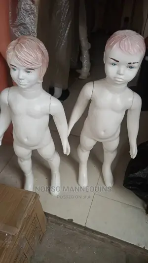Plastic Age 1 to 2 Years White Kids Mannequins