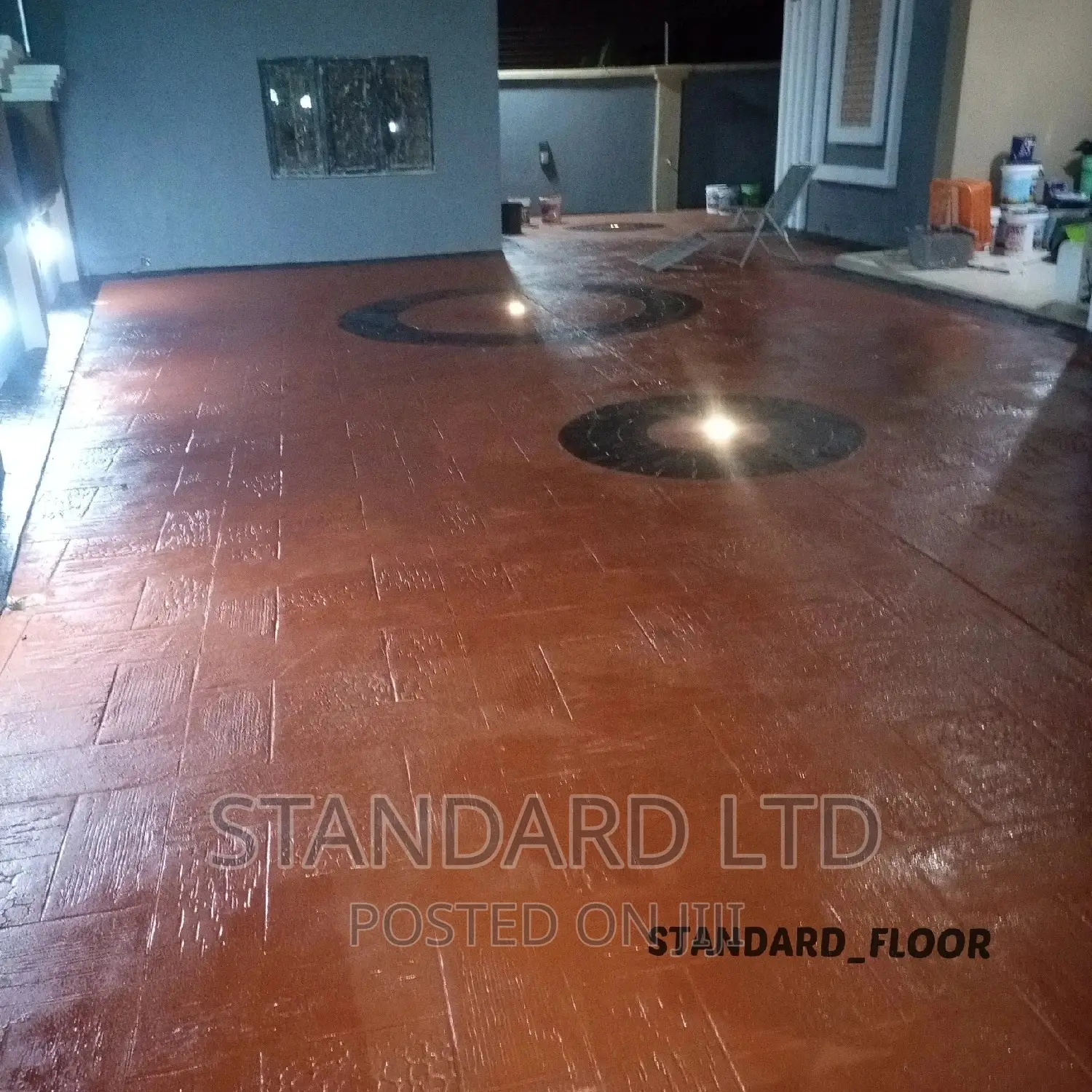 Standard Stamp Concrete Floor